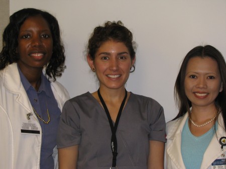 2009-2010 SBB students from left to right:  Malea Pope, Justina Pangallo, and Marjorie Te