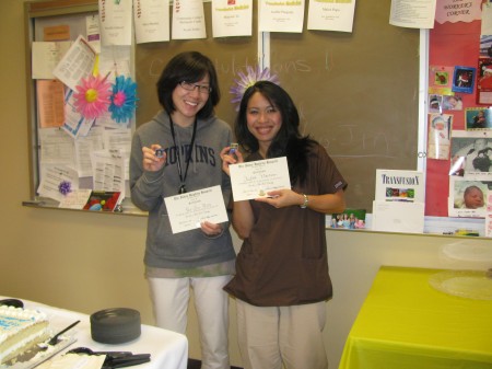 Judith and Yeo,  SBB graduates