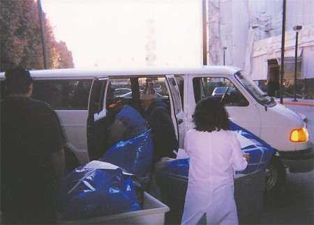 loading donations for delivery