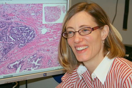 Figure 2.  Kristen Lecksell, Imaging Specialist.  Photo by Roger D. King © 2009.